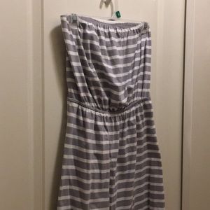 Stripped Swimsuit Cover